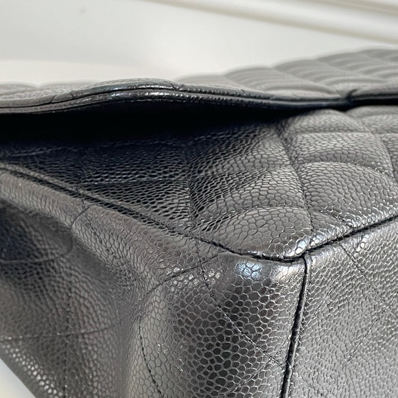 ❌SOLD❌CHANEL CLASSIC MAXI SINGLE FLAP - Picture 12 of 16